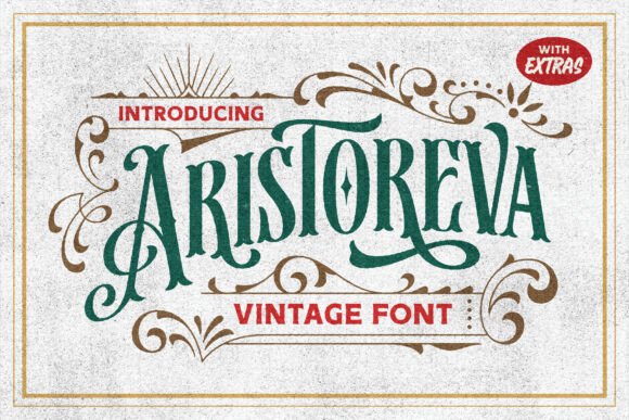 Aristoreva: Your Guide to a Vintage Display Font