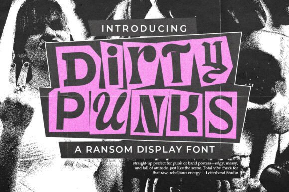 Dirty Punks: The Raw Energy of DIY Typography