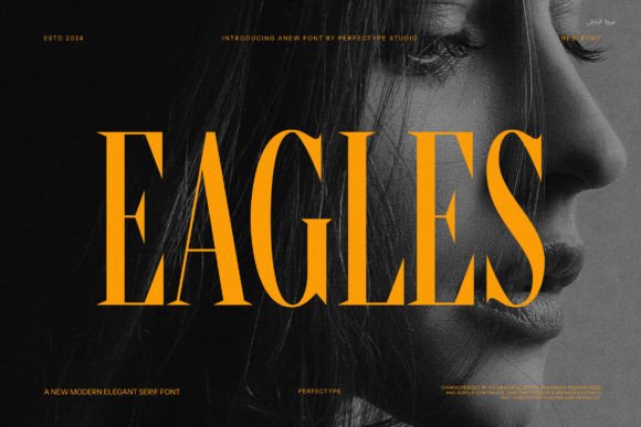Eagles: A Vintage Serif for Timeless Brand Identity