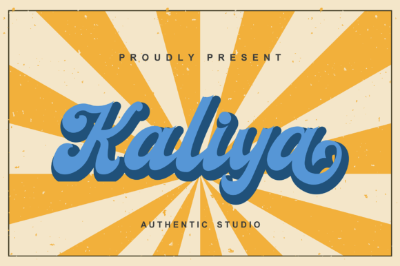 Kaliya: A Retro Handwritten Font with Modern Charm