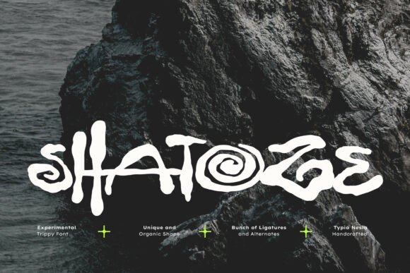 Shatoze: A Raw Urban Graffiti Font for Bold Designs