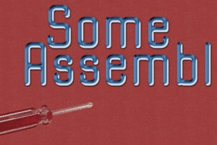 Some Assembly: A Creative Sans Serif with a Distressed Edge