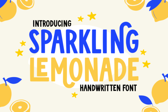 Sparkling Lemonade: The Font That Captures Summer Joy