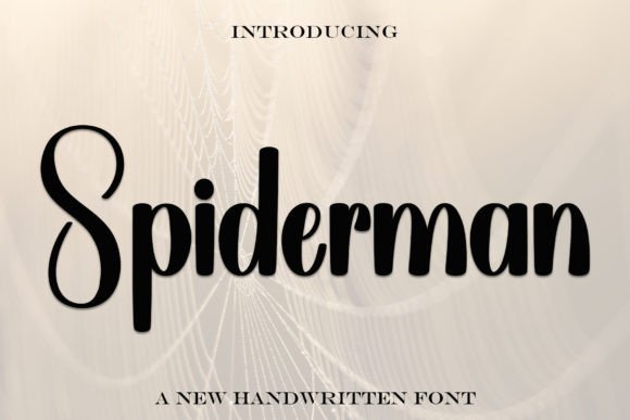 Spiderman: Where Timeless Calligraphy Meets Modern Design