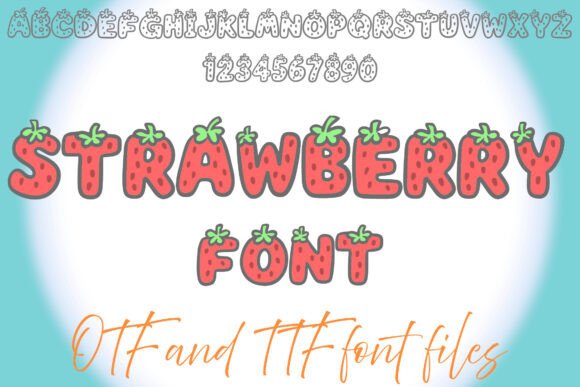 Strawberry Font: A Sweet Addition to Your Design Toolkit