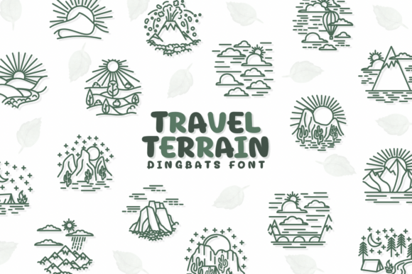 Travel Terrain: A Typeface for the Wild at Heart