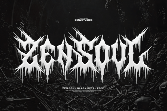 Zen Soul: Capturing Extreme Metal in Type